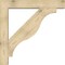 Ekena Millwork Funston Block Rough Sawn Bracket w/ Offset Brace, Douglas Fir, 8"W x 48"D x 48"H BKT0806X48X48FST05RDF - alternate 2